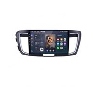 Carplay Android Auto Screen for Honda ACCORD 9 2.0L 2.4L 2012-2018 with Bluetooth, Fm, Aux, Map Navigation, Voice Assistant Siri/Aux/Airplay/Fm/Radio Carplay for Car, 8 Core 4G+64G