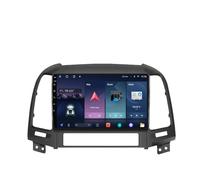 Carplay Android Auto Screen for Hyundai Santa Fe 2 2006-2012 Mirror Link, Voice Assistant, Live Navigation, Touchscreen, Bluetooth Voice Control Carplay for Car, 4 Core 4G+64G