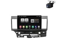 Carplay Android Auto Screen for Mitsubishi Lancer 10 CY 2007-2012 with Reverse Camera, Mirror Link, Voice Control, Aux/Airplay/Fm/Radio Car Play Screen, 4 Core 1G+16G
