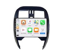 Carplay Android Auto Screen for NISSAN Micra K13 March K13 2013-2017 Mirror Link, Voice Assistant, Live Navigation, Car Audio Receivers, 8 Core 6G+128G