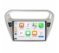 Carplay Android Auto Screen for Peugeot 301 Per Citroen C-Elysee CElysee 2012-2016 Hd Touch Screen Carplay Player Bluetooth Wifi Radio Video Music, Voice Control, Mirror Link Car, 4 Core 1G+16G