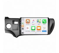 Carplay Android Auto Screen for Toyota PRIUS C Left-Hand Drive 2012-2014 with Bluetooth, Fm, Aux, Map Navigation, Voice Assistant Siri/Aux/Airplay/Fm/Radio Carplay for, 8 Core 6G+128G