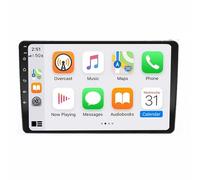 Carplay Android Auto Screen Portable Car Stereo for Buick FirstLand GL8 2005-2012 Ota Updates, Portrait and Landscape Modes, Backup Camera, Bluetooth, Voice, 4 Core 1G+32G