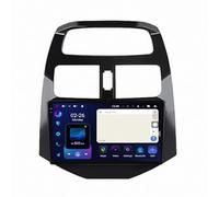 Carplay Android Auto Screen Portable Car Stereo for Chevrolet Spark Beat 2010-2014 Car Play Mirror Link Music Video Player Siri/Airplay/Aux/Radio, Player, 8 Core 4G+64G