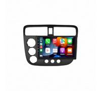 Carplay Android Auto Screen Portable Car Stereo for Honda Civic 2001-2006 Portable Ips Touch Screen Rear Camera, Bluetooth/Voice Control/Mirror Link/Gps, 4 Core 2G+32G