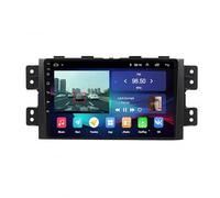 Carplay Android Auto Screen Portable Car Stereo for Jeep Grand Cherokee 2008-2013 Ota Updates, Portrait and Landscape Modes, Backup Camera, Bluetooth, Voice, 4 Core 1G+32G