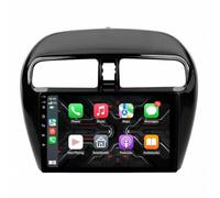 Carplay Android Auto Screen Portable Car Stereo for Mitsubishi Mirage Spacestar Attrage 2012-2018 Touchscreen Portable Apple Carplay Screen Gps Navigation/Voice Control/Mirror, 8 Core 6G+128G