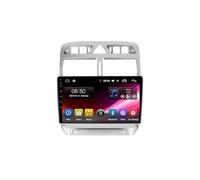 Carplay Android Auto Screen Portable Car Stereo for Peugeot 307 2001-2008 Portable Ips Touch Screen Rear Camera, Bluetooth/Voice Control/Mirror, 4 Core 2G+32G