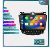 Carplay Android Car Radio For Honda ACCORD 7 2003-2007 Multimedia player GPS Navi Stereo 6115 Autoradio 2din Diesel screen 4G BT QS8 with 360 Camera