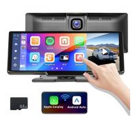 CarPlay for Mercedes Benz GLC/CLA/GLE/A/B/C/G,Wireless Adapter Bluetooth Stereo Integration Portable Touchscreen Steering Control Voice Assistant Navigation