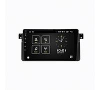 Carplay Screen for Apple Carplay Android Auto for BMW E46 M3 318/320/325/330/335 1998-2006 Backup Camera, Mirror Link, Bluetooth, Voice Control, Gps Navigation, Aux, 4 Core 4G+64G