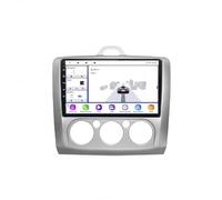Carplay Screen for Apple Carplay Android Auto for Ford Focus Exi MT AT 2004-2011 Wireless, Mirror Link, Live Navigation, Voice Assistant, Touchscreen, Bluetooth, 4 Core 4G+64G