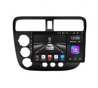 Carplay Screen for Apple Carplay Android Auto for Honda Civic 2001-2005 Ota Updates, Portrait and Landscape Modes, Backup Camera, Bluetooth, Voice, 8 Core 8G+256G
