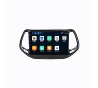 Carplay Screen for Apple Carplay Android Auto for Jeep Compass 2 MP 2016-2019 Hd Touch Screen Radio with Bluetooth, Transmission, Aux, Support Voice, 8 Core 6G+128G
