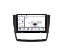 Carplay Screen for Car for BMW Serie 1 E81 E82 E87 E88 2004-2011 Mirror Link, Voice Assistant, Live Navigation, Touchscreen, Bluetooth Voice Control Android Auto Car Play, 4 Core 4G+64G