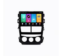 Carplay Screen for Car for Toyota Vios Yaris 2018 2019 Mirror Link, Voice Assistant, Live Navigation, Touchscreen, Bluetooth Voice Control Car Audio, 8 Core 6G+128G
