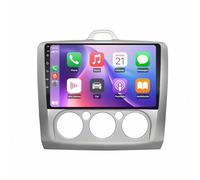 Carplay Screen for Ford Focus Exi AT 2004-2011 Mirror Link, Voice Assistant, Live Navigation, Touchscreen, Bluetooth Voice Control Carplay for Car, 4 Core 4G+64G