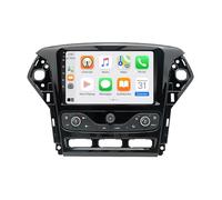 Carplay Screen for Ford Mondeo 4 MK4 2011-2014 with Bluetooth/Fm/Aux, Support Mirror Link/Voice Control/Gps Navigation, 8 Core 4G+64G