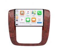 Carplay Screen for GMC Yukon Chevrolet Tahoe Suburban 2007-2012 Bluetooth/Mirror Link/Voice Control/Gps Navigation/Fm/Aux/Wifi Touchscreen Carplay for Car, 4 Core 4G+64G