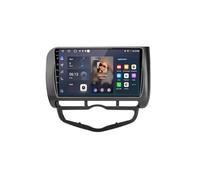 Carplay Screen for Honda Fit Jazz 2002-2008 Voice Control, Gps Navigation, with Camera Dash Cam, Wifi, Bluetooth Car Audio Receivers, 4 Core 1G＋32G