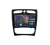 Carplay Screen for Mercedes Benz C Class S203 CL203 W203 2000-2004 Mirror Link, Voice Assistant, Live Navigation, Touchscreen, Bluetooth, 8 Core 8G+256G