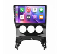 Carplay Screen for Peugeot 3008 5008 AT MT 2009-2015 Bluetooth/Mirror Link/Voice Control/Gps Navigation/Fm/Aux/Wifi Touchscreen Android Auto Car Play Screen, 8 Core 8G+256G