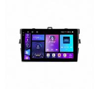 Carplay Screen for Toyota Corolla E140/E150 2007-2013 Portable Live Navigation Car Play Mirror Link Music Video Player Siri/Airplay/Aux/Fm/Radio Car Player, 8 Core 4G＋64G