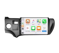 Carplay Screen for Toyota PRIUS C Left-Hand Drive 2012-2014 Bluetooth/Mirror Link/Voice Control/Gps Navigation/Fm/Aux/Wifi Touchscreen Car Audio Receivers, 8 Core 6G+128G