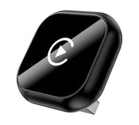 CarPlay Wireless Adapter for BMW M3 318i 318d 320i 320d 330d 320e 2017-2023 2024 2025 2026, USB Design Plug and Play Bluetooth Fast Connection Car Accessories,A-Black