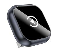 CarPlay Wireless Adapter for Nissan Armada Altima Dualis Juke Frontier 2000-2023 2024-pr, Fast Bluetooth Connection, Android Auto Dongle, Easy Plug & Play Setup,A-Grey