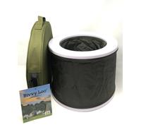 Bivvy Loo GREEN Portable Toilet - Camping Toilet - Festival Toilet - Fishing Toilet - Campervan Toilet - Outdoor Camping Toilet - Portable loo -