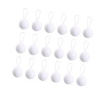 CarpNettore 18Pcs Craft Foam Balls for Birthday Celebrations And Tree Ornaments, Multi, 4cm
