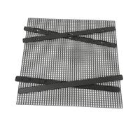 CarpNettore Bead Board, Square Pegboard, Craft Supplies, Multifunctional for Art, Education And Decoration, Black