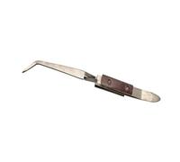 CarpNettore Handheld Spring Assisted Soldering Clamp Tweezer Compact Workpiece Holding Clamp with Wooden Handle Precision Workshop Tool for Soldering, Wood