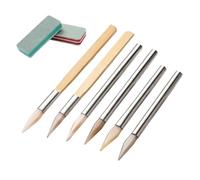 CarpNettore Manual Polishing Set for Bookbinding and Other Crafts: Edge Polishing and Finishing Tool, Ideal for Hobbyists