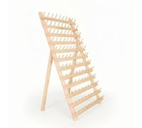 CarpNettore Sewing Thread Spool Rack Solid Wood Thread Storage Stand With Sturdy Construction For Organization Of Sewing Threads Embroidery Floss Cones Suitable For Sewing Room