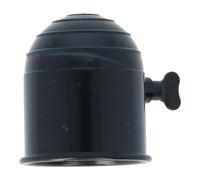 Carpoint 0410107 Towing Hook Cover with Lock - Black