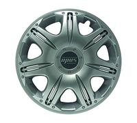 Carpoint 2211088 Opus Wheel Cover Set 15 Inch - Car Wheel Trims (Set of 4)
