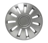 Carpoint 2211101 Hub Cap Set silverstone 16 Inches - Car Wheel Trims (Set of 4)