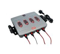 Carpoint BX-6 Battery Charger 16A / 4 Bank, Grey