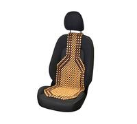 CPT0323212 Wooden Bead Seat Cover Camel 137 x 43cm Support Cushion By Carpoint