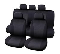 Carpoint Seat Cover Set Universal Vienna 9 Pieces Black / Grey