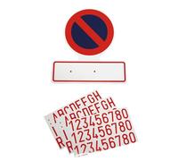 Carpoint Sticker No Parking with Number Plate