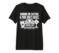 Carpool Line Survivor Christian Back to School Mom Premium T-Shirt