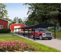 Canopia by Palram Arcadia Carport 12700 - Polycarbonate - L1290 X W359 X H242 - Grey