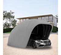 Carport Awning - Foldable Retractable Shelter, Portable Car Tent for Parking, Yard, Garden, Durable Semi-Automatic Design