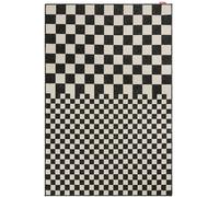 Carpretty Petit Square Affair Rug 160x230 cm Anthracite/ Cream