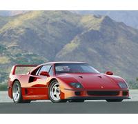 CARPRINTS Ferrari F40 Poster Print A3 420x297mm FE133A3