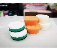 CarPro Nano Machine Polishing Pads 50mm 6 Pack - Microfiber + Gloss DA or Rotary