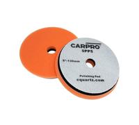 CARPRO Orange Polishing Pad - Car Polishing Pads for Buffing, Cutting, & Polishing, Foam Polishing Pad for Paint Correction - Hook and Loop Car Buffer Pads w/Tapered Edge - 5" (1 Pad)